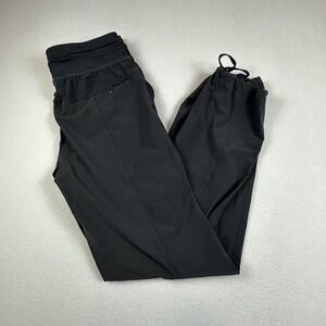Free Fly Pants Womens Medium Black BREEZE Pant Elastic Waist Stretch Bamboo